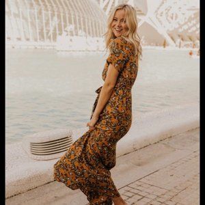 Roolee Madrid Floral Maxi